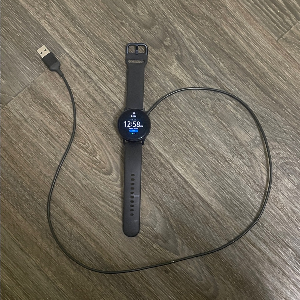 Samsung Smartwatch with Black Band